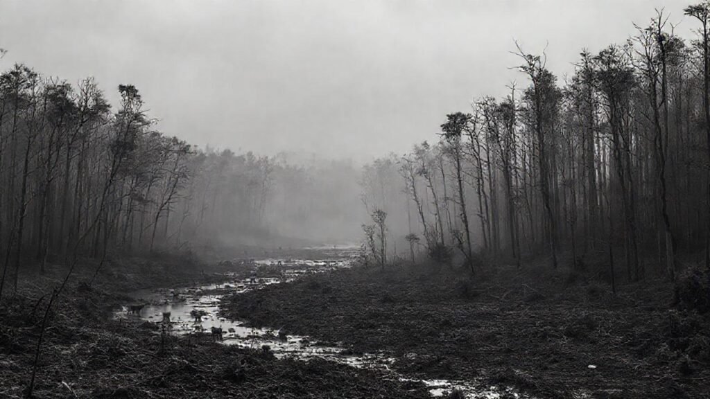 La naturaleza agoniza por la deforestación