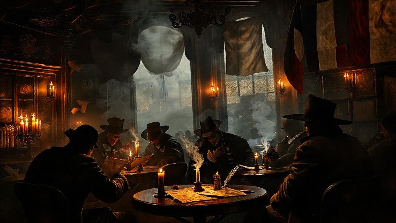 París revolucionaria: conspiración y sombras