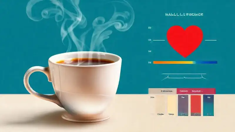 Taza de café y té comparan salud