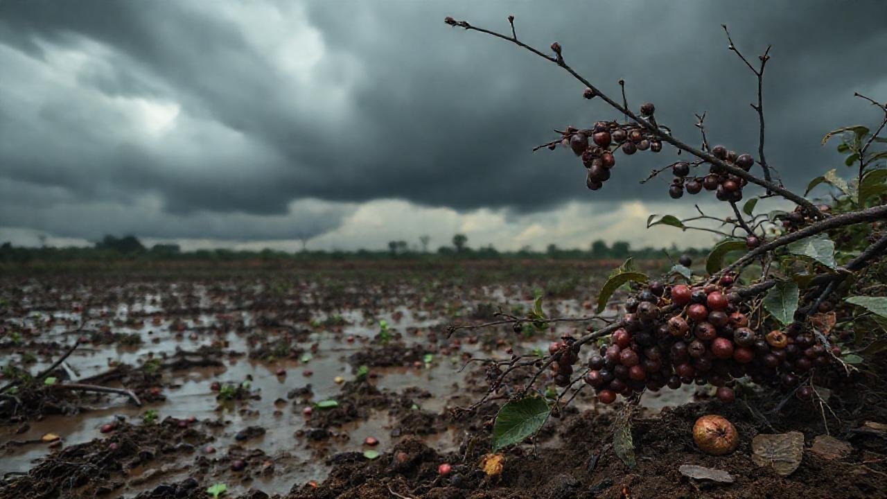 La cosecha de café sufre la tormenta