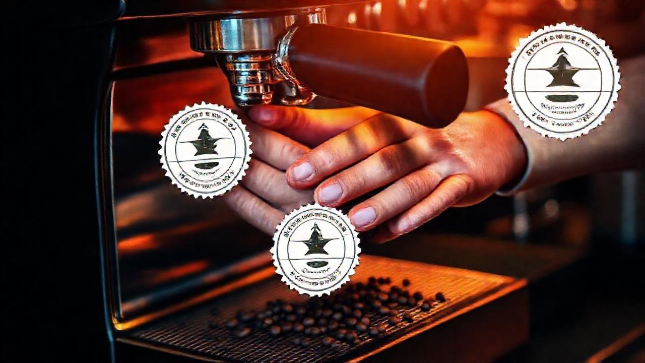 Barista prepara café con profesionalidad