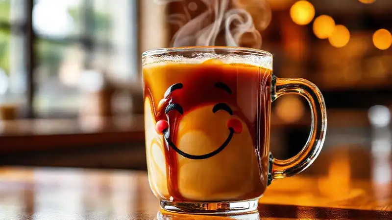 Café frío dulce