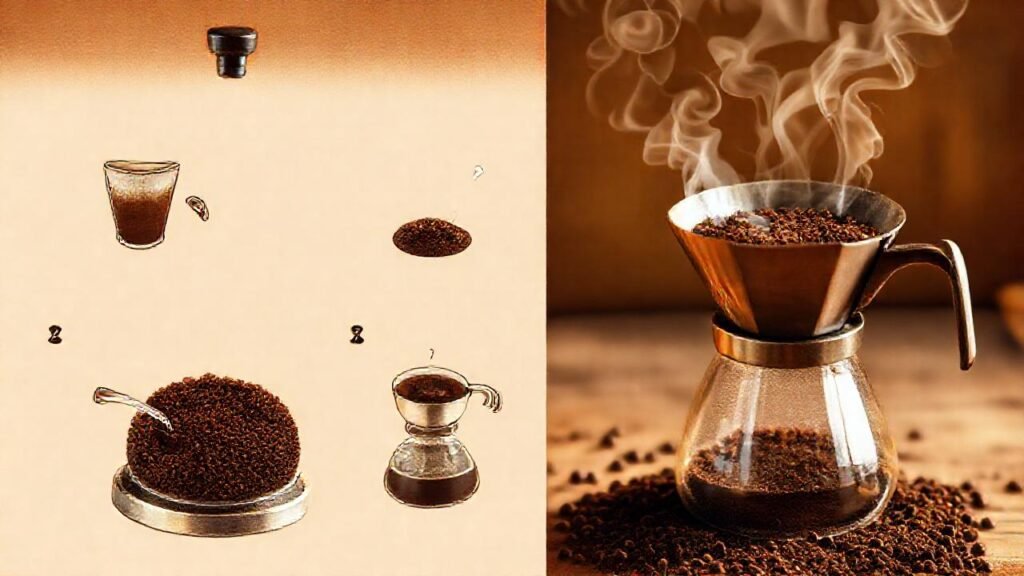 Una ilustración francesa captura el café acogedor