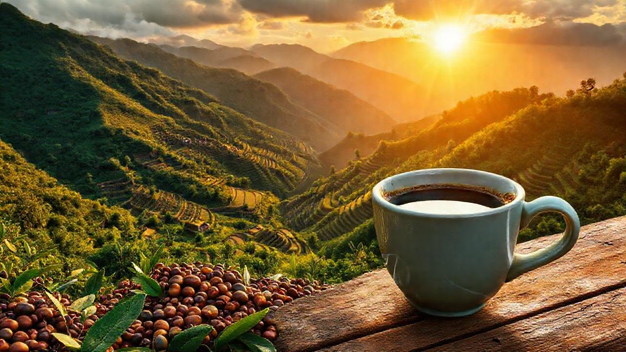 Café, montañas y belleza agreste