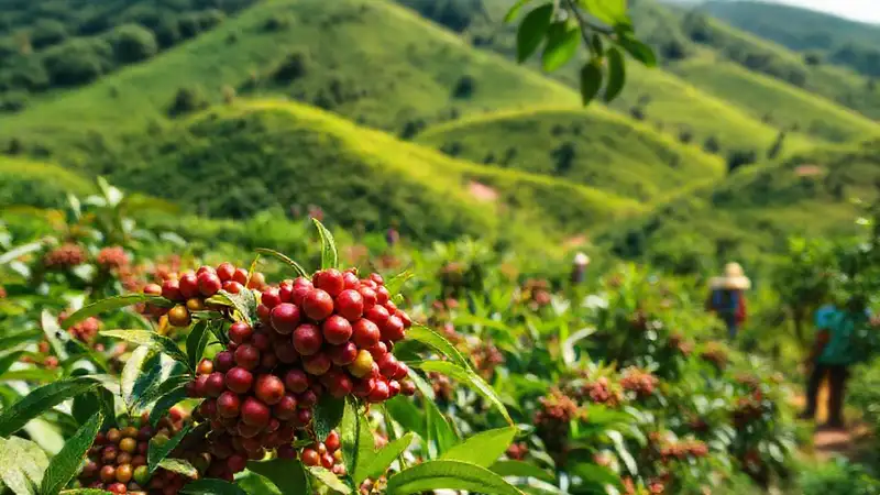 Café salvadoreño: paisajes verdes y artesanales