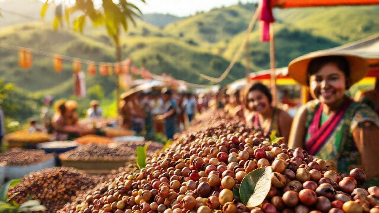 Colombia ofrece café y alegría vibrante