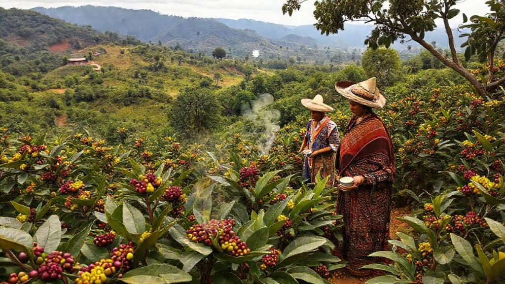 Café mexicano: tradición
