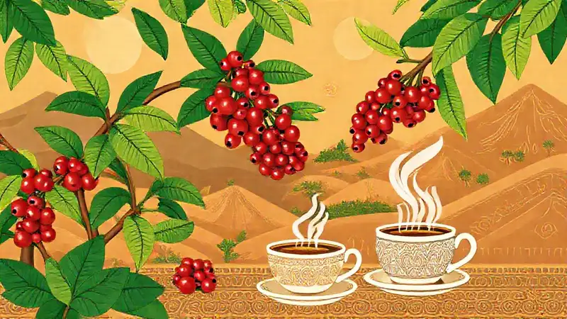 Café etíope: belleza